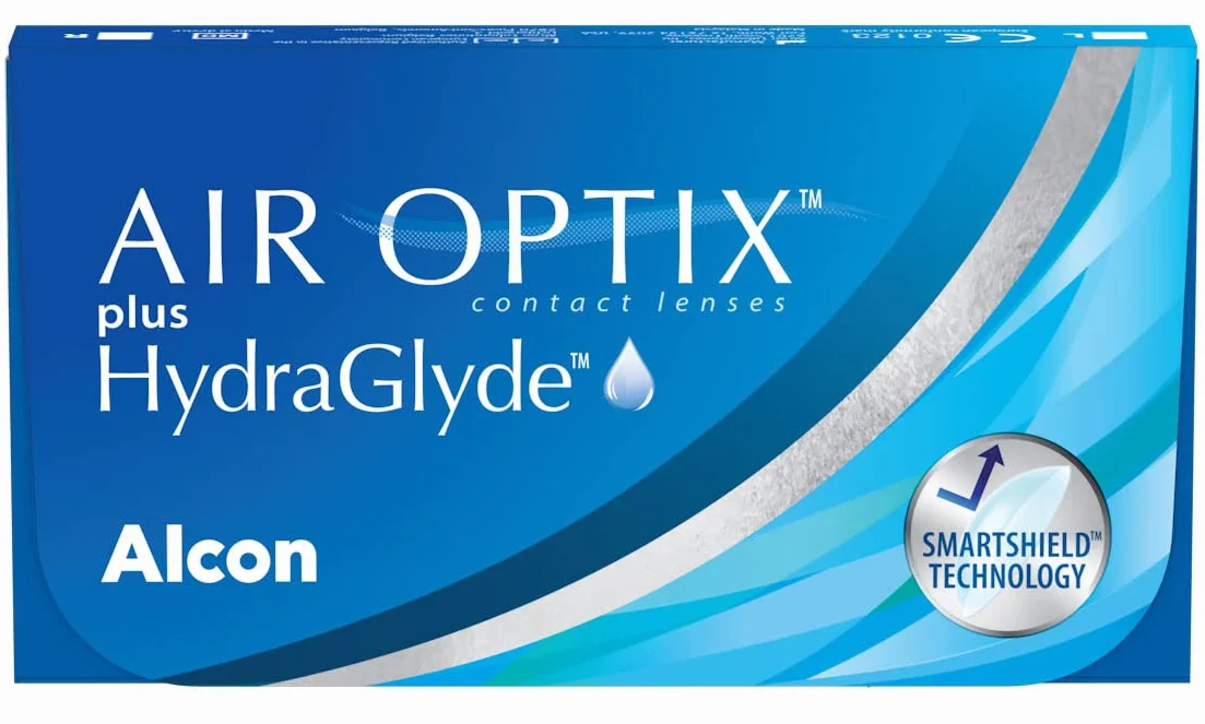 Air Optix plus HydraGlyde Lentes de contacto reemplazo mensual Pack 3 R 8.6 mm D 14.2 mm +6.5 Diopt