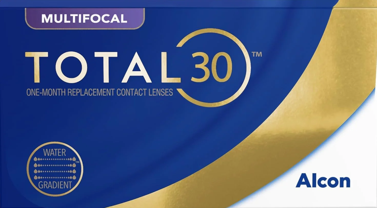 TOTAL30 Multifocal lentes de contacto mensuales 3 lentes R 8.4 mm D 14.2 mm adición baja -07.50 dioptrías