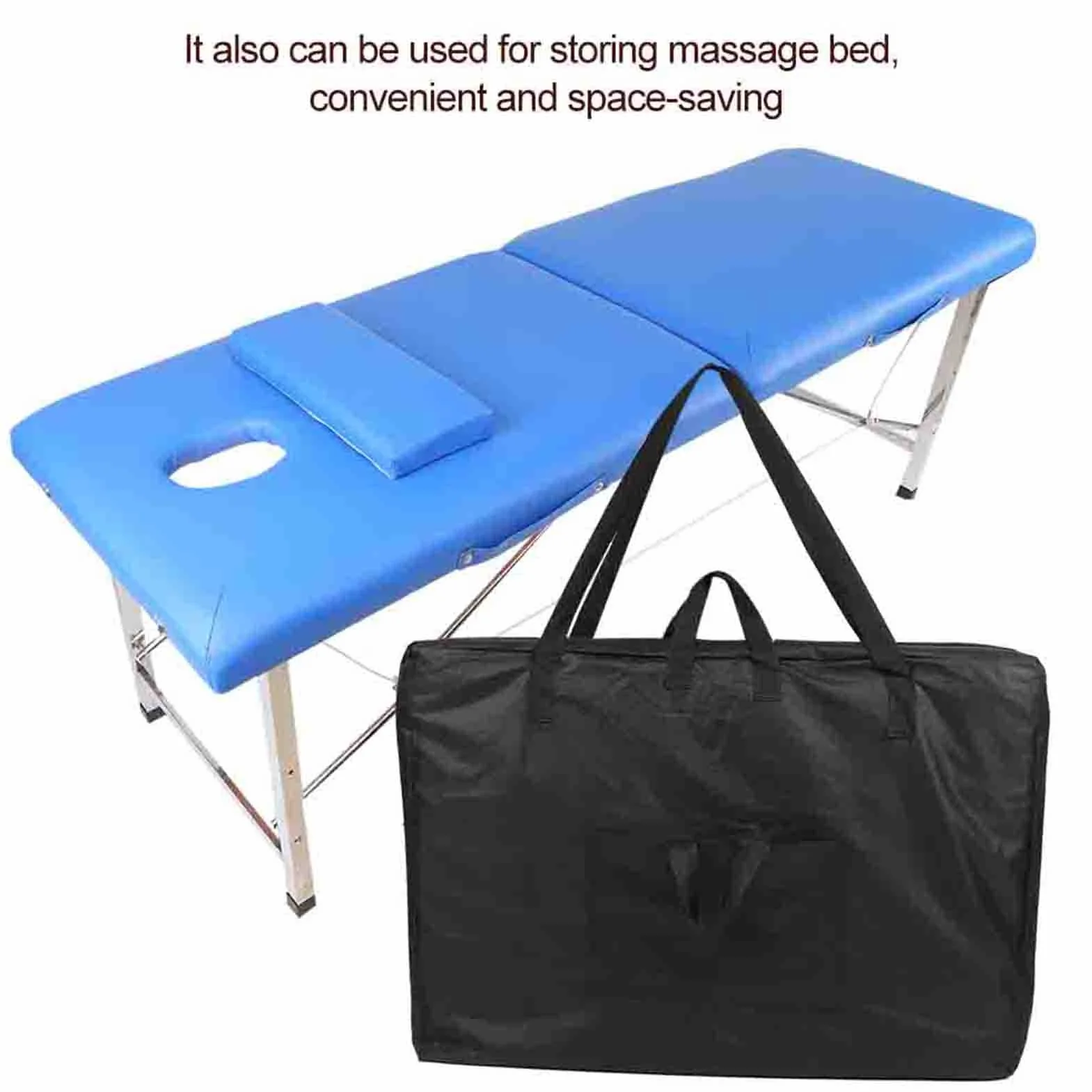 DEWIN Bolsa para sofá de Masaje, 93 X 63 X 23 Cm/36,61 X 24,80 X 9,06 Pulgadas Mesas de SPA Portátiles Profesionales Cama de Masaje Bolsa de Transporte Bolsa de Hombro