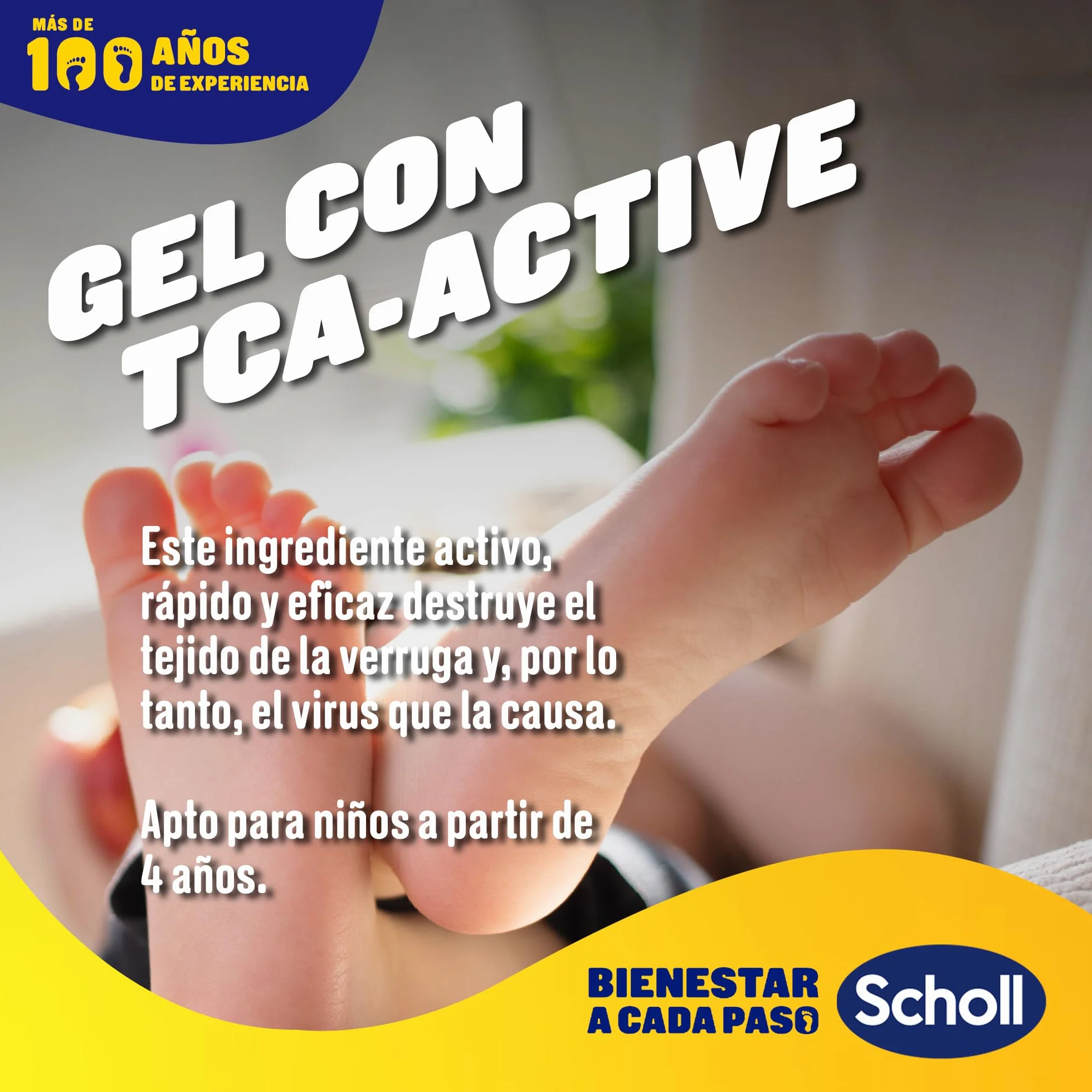 Dr. Scholl's Lapiz de Tratamiento Verrugas - Resultados visibles en una semana - Aplicador de precision - Clinicamente probado - TCA Active Gel