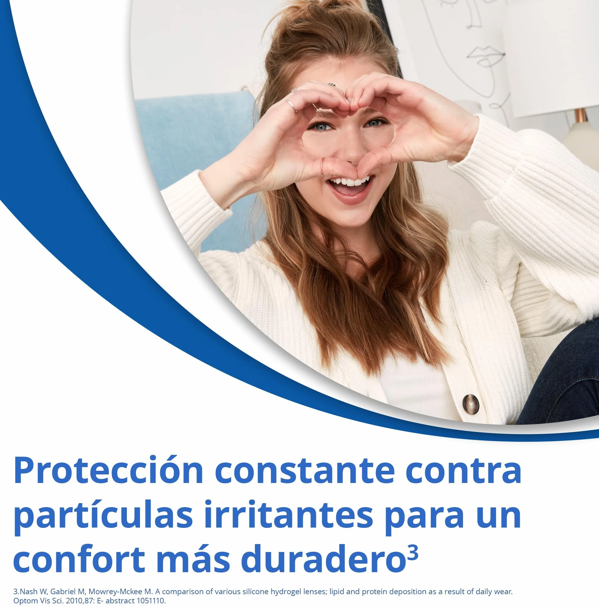 Air Optix plus HydraGlyde Lentes de contacto reemplazo mensual Pack 3 R 8.6 mm D 14.2 mm -9.5 Diopt