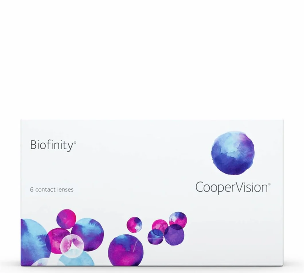 Biofinity Lentes de Contacto Esféricas Mensuales Pack 6 uds R 8.6 D 14 4.5 Diop