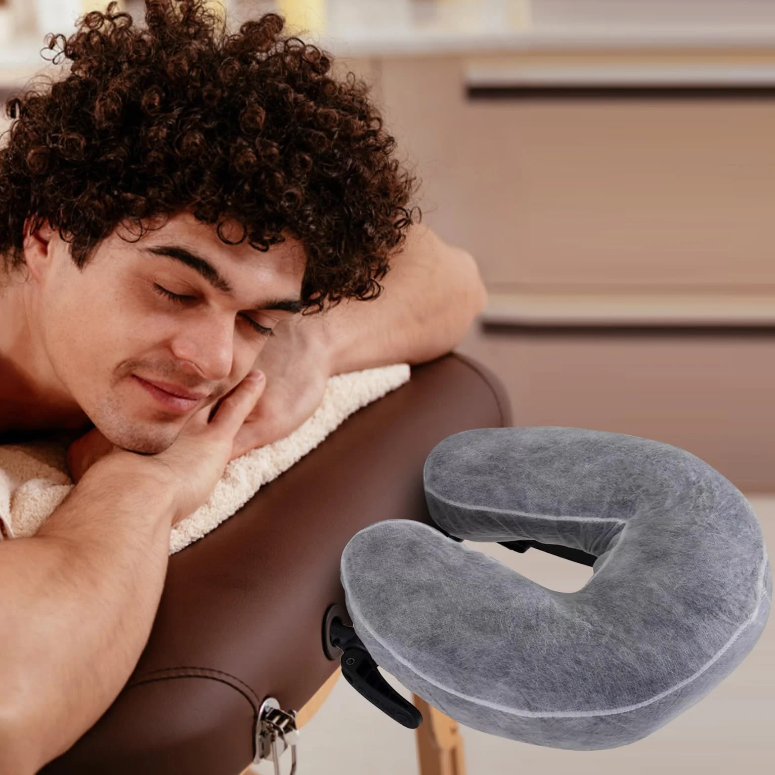 100 Piezas Fundas Para Reposacabezas De Mesa De Masaje, Fundas Masaje, Masaje Para Camilla De Masaje, Fundas Para Reposacabezas De Spa, Para Mesas De Masaje, Sillas De Belleza, Cama De Salón, 30*30cm